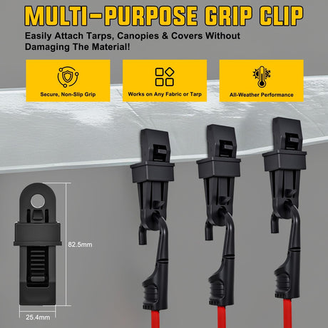 Ultimate Outdoor Bungee Cord Assortment - Heavy Duty Set of 36 (18 Inch 24 Inch 32 Inch 40 Inch 48 Inch) with Hooks for Camping Securing and DIY