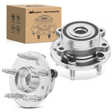 Front or Rear Wheel Bearing and Hub Assembly for Ford Taurus 2010–2019 (Not for SHO/Performance Package), Ford Flex 2009–2019, Lincoln MKT, Edge Rear 2011-2014, 513275-2Pack
