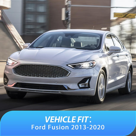 Vent Window Visors for Ford Fusion 2013 2014 2015 2016 2017 2018 2019 2020, in-Channel Rain Guards, Original Window Deflectors-4PCS