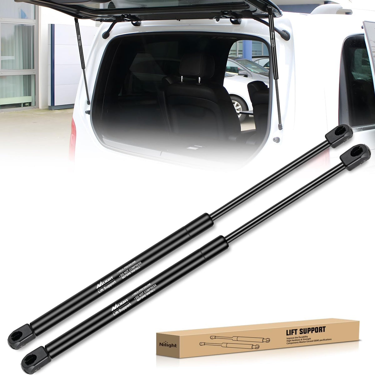 Rear Window Glass Struts 6157 for Chevrolet Suburban Tahoe GMC Yukon ...