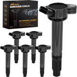 Ignition Coil Pack Fit for Toyota Sienna Avalon Camry Highlander Rav4 Venza Lexus RX350 IS350 ES350 RX450h 3.5L V6 2007 2008 09 2010-2015 OE# UF487 C1601 90919-A2007 Ignition Coils Set of 6