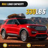 Roof Rack Cross Bars Compatible with Ford Explorer 2020 2021 2022 with Factory Side Rails, Adjustable Aluminum Less Wind Noise Car Crossbars for Cargo Carrier Luggage Box Kayak Tent Snowboard