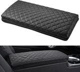 Center Console Cover Fit for Toyota Camry 2025 2026 LE SE XLE XSE | Premium Nappa Leather Armrest Cover for Toyota Car Accessories Waterproof Middle Arm Rest Cover Pad Armrest Box Cushion Black