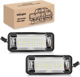 License Plate Lights Compatible with 2012 2013 2014 2015 2016 2017 2018 2019 2020 TOYOTA 86 with Black housing 6000K White 2PCS Pack
