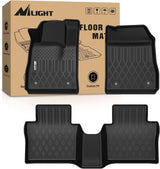 TPE Floor Mats for Chevy Impala 2014 2015 2016 2017 2018 2019 2020 (Not for Vinyl Floors) All Weather Custom Fit Heavy Duty Floor Liners