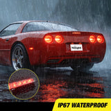Third Brake Light Tail High Mount 3rd Stop Lights Smoked Lens Compatible with Chevy Corvette C5 1997 1998 1999 2000 2001 2002 2003 2004 Car Rear Center Cab Lamp