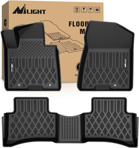 TPE Floor Mats for Hyundai Tucson 2016 2017 2018 2019 2020 2021 All Weather Custom Fit Heavy Duty Floor Liners