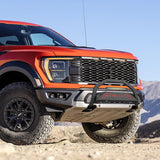 Bull Bar with Light Bar&License Plate Hole Compatible for Ford F-150 F150 2004-2026 Truck Brush Guard, Front Bumper Push Bar w/Grille Skid Plate Light Mount