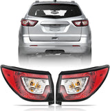 Taillight Assembly for 2013 2014 2015 2016 2017 Chevy Traverse | Outer Tail Light Replacement OE Style Driver and Passenger Side