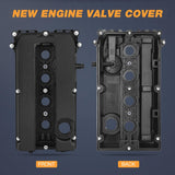 Engine Valve Cover Set for Chevy Cruze 2010 2011 2012 2013 2014 2015 2016, Sonic 2012-2018, Trax 2013-2017 2018 2019 2020, Astra 2008 2009, Aveo Aveo5 2009 2010 2011 (Bolts Included)