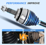 CV Axle Shaft Assembly | Compatible with 2003-2009 Lexus GX470 2010-2022 GX460 2003-2022 Toyota 4Runner Half-Shaft Front Driver or Passenger Side