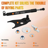 Pickup Tailgate Assist Shock Accessories for 99-06 Silverado Sierra, Truck Tail Gate Lift Assist Tailgate Shock Damper fit for Chevrolet Silverado GMC Sierra 1999-2002 2003 2004 2005 2006