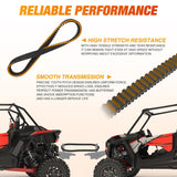 Drive Belt 3211186 for Polaris XP Belts Compatible with Polaris Ranger XP 1000 Crew XP 1000 RZR RS1 XP 4 Turbo Xpedition ADV Transmission Clutch Extreme Badass CVT Drive Belt Aramid, 1 Pack
