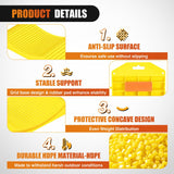 Tire Saver Ramps, 19.7 Inch RV Car Flat Spot Prevention Storage Pads, 4-Pack