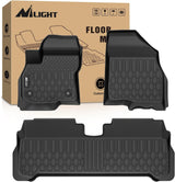 TPE Floor Mats for Chevy Bolt EUV 2022 2023 2024, All Weather Custom Fit Heavy Duty Floor Liners