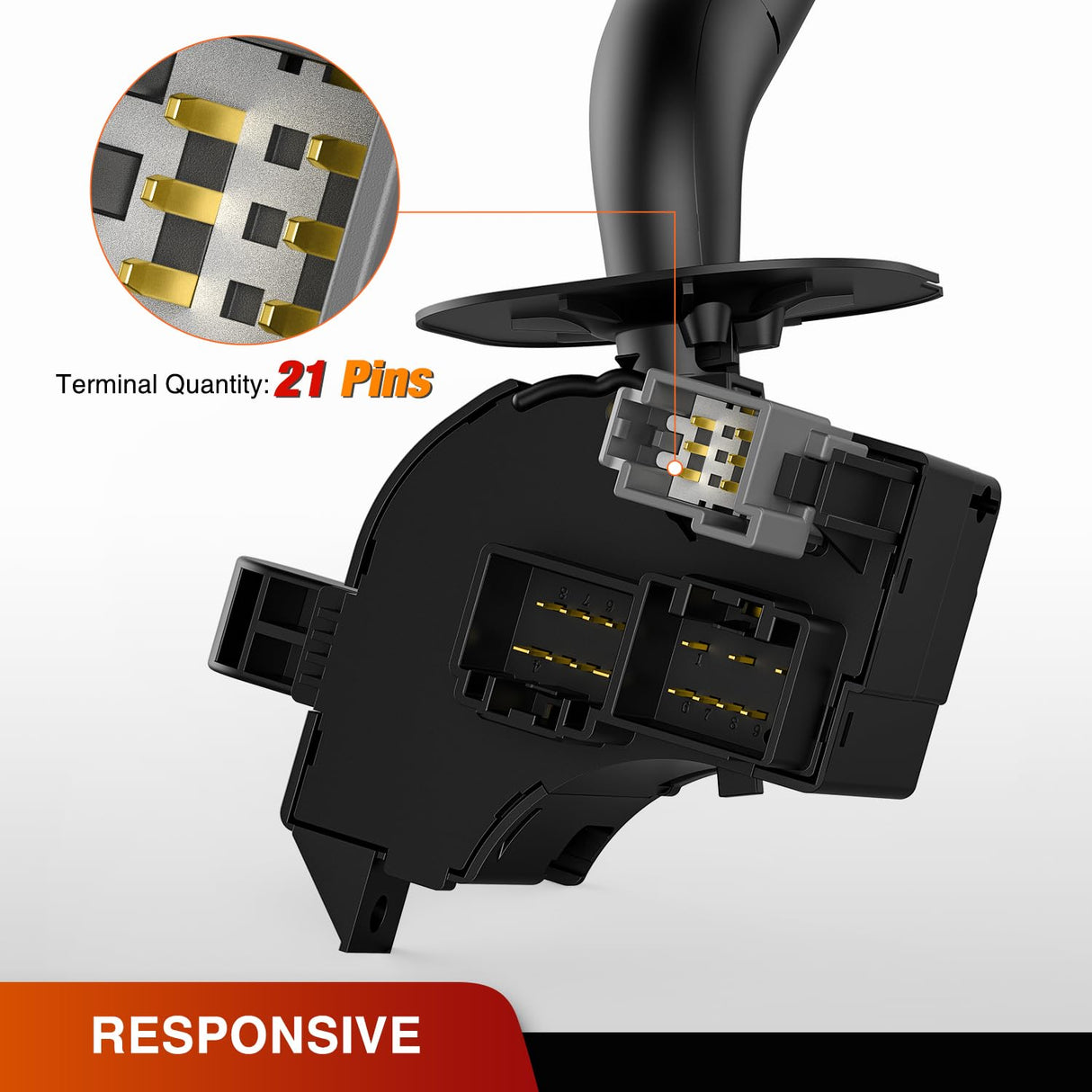 Turn Signal Switch Compatible with 2004 2005 Ford F150 Windshield Wiper Multifunction Combination Lever Switches