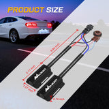 3157B CK LED CANbus Decoder, Anti-Flickering Harness Load Resistor Kit Turn Signal Error Warning Canceller, Pack of 2