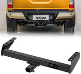 Class 3 Trailer Hitch 2 Inch Receiver Tow Hitch Compatible with Suzuki Equator 2009-2012, Nissan Frontier 2005-2026, Multi-Fit Hitch for Ball Mount Cargo Carrier Bike Rack, Black Powder Coated