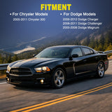 Headlight Dimmer Switch Compatible with 2005 2006 2007 2008 2009 2010 2011 Chrysler 300 2006-2012 Dodge Charger 2008-2011 Challenger 2005-2008 Magnum with Blue LED Light