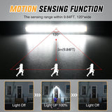 RV Step Lights 3PCS Motion Sensor Activated LED Bar RV Exterior Lights Battery Operated Wireless Magnetic Stick Strip Lighting for Motorhome Travel Trailers Camper Under Cabinet Step Tent