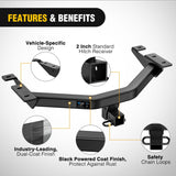 Class 3 Trailer Hitch Fits Honda Pilot 2016-2022 & Acura MDX 2014-2020, 2 inch Hitch Receiver Multi-Fit Hitch to Receive Ball Mount Cargo Carrier Bike Rack Tow Hook