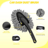Automotive Tools 15PCS Car Detailing Kit Auto Cleaning Tools Wash Set with Storage Carry Bag Beginners Easy to Use for Interior Exterior Car Care Clean Windshield Dashboard Seat Air Vents Wheels Tires, Yellow