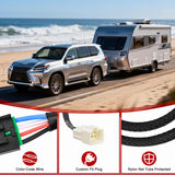 Wiring Harness Kit Brake Controller Wiring Harness Adapter for Toyota Tundra 2003-2014 Tacoma 2005-2015 4Runner 2003-2013 Land Cruiser 2003-2021 Sequoia 2003-2022 Select 2003-2020 GX 460 470 LX470 570