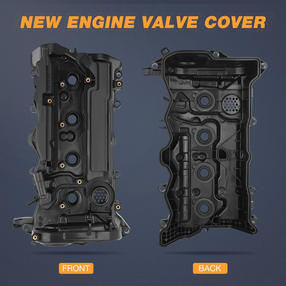 Engine Valve Cover Gasket Kit for Honda Accord 2013-2017 and Honda CR-V 2015-2019, 2.4L, Replace# 12310RDFA01, 122515A2A01