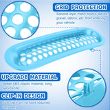 Grill Inserts fit for Jeep Wrangler Front Grille Mesh Inserts & Headlight Cover Set for JK JKU Unlimited Sports Sahara Freedom Rubicon 2007-2018 Clip-in Trim Exterior Accessories Blue 9 Pcs