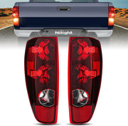 Taillight Assembly Compatible with 2004 2005 2009 2010 2011 2012 Colorado GMC Canyon 2006 2007 2008 Isuzu i280 i350 i290 i370 Rear Lamp OE Style Driver and Passenger Side Red Lens