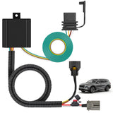 4 Pin Trailer Wiring Harness Kit 56332 Vehicle Standard 4 Way Connector Custom for 2010 2011 2012 2013 2014 2015 2016 2017 2018 2019 2020 2021 Kia Sedona Sorento Hyundai Santa Fe XL Veracruz