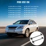 K90344 Front Stabilizer Sway Bar Links for Lexus RX450h 2010-2019 | for 2010 2011 2012 2013 2014 2015 2016 2017 2018 2019 RX450h RX350 2001-2019 Toyota Highlander Driver and Passenger Side
