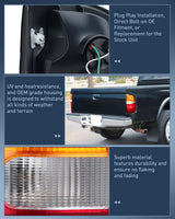 Taillight Assembly Compatible with 1995 1996 1997 1998 1999 2000 Toyota Tacoma Rear Tail Light Lamp Replacement OE Style Driver Side and Passenger Side