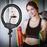 Ring Light with Tripod Stand, 14 Inch LED Ringlight Kit with Phone Holder Adjustable Color Temperature Circle Lighting, Led Photo Beauty Ring Lights for Camera for Vlog, Makeup, Video Shooting