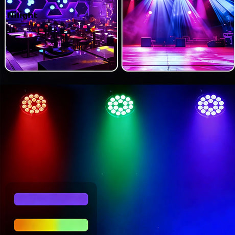 Lighting apparatus for theatres, clubs and discotheques