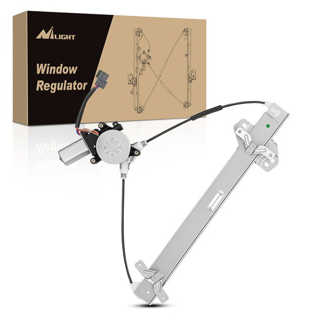 Nilight Power Window Regulator with Motor Assembly Replacement for Honda Accord 2003 2004 2005 2006 2007, Front Driver Side, 741-306