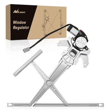 Nilight 741-950 Front Left Window Regulator with Motor, Compatible with 1997 1998 1999 2000 2001 Honda CR-V, Power Window Lift Motor Assembly, Driver Side, OE Replacement