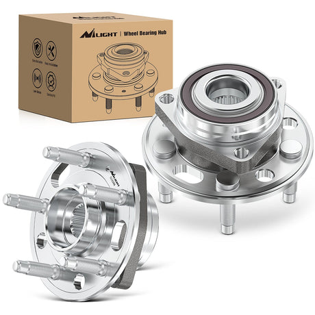 Motor Vehicle Parts Front or Rear Wheel Hub Bearing Assembly for Chevy Equinox Impala Malibu, GMC Terrain 2010 2011 2012 2013 2014 2015 2016 2017, Cadillac CTS/XTS, Buick Regal Lacrosse with 5-Lug OEM 513288