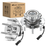 Nilight Front Wheel Bearing Hubs Assembly for GMC Chevy Silverado Sierra Avalanche 1999 2000 2001 2002 2003 2004 2005 2006, Yukon XL Suburban 1500 Tahoe Cadillac Escalade with 6-Lug, OEM 515036