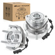 Nilight Front Wheel Hub and Bearing Assembly for Silverado Sierra Suburban 1500 HD 2500 HD 3500 2002 2003 2004, Chevy Avalanche 2005-2006, GMC Yukon XL 2500, Hummer H2 2003-2007,4WD OEM 515058