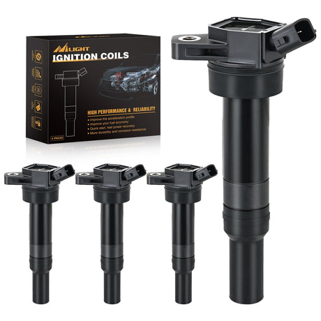 ignition coil pack 4pcs Ignition Coil Packs Fit UF651 for Hyundai KIA 2011 2012 2013 2014 2015 2016 2017 2018 2019 2020 Tucson Elantra Soul FORTE 1.8 2.0L OE# 5C1861 C1804 1788511 273002E000
