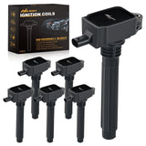 ignition coil pack 6pcs Ignition Coil Pack UF648 Fit for Jeep Dodge Chrysler 2011 2012 2013 2014 2015 2016 Grand Cherokee Wrangler Town&Country Avenge Challenger Charger Durango RAM1500 V6 3.6L