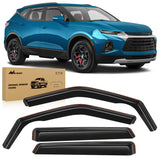 Rain Guards for Chevy Blazer 2019 2020 2021 2022 2023 2024 2025 Window Deflectors, Vent Window Visors-4pcs