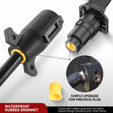 7Pin Male Female Trailer Adapter Plug Nilight