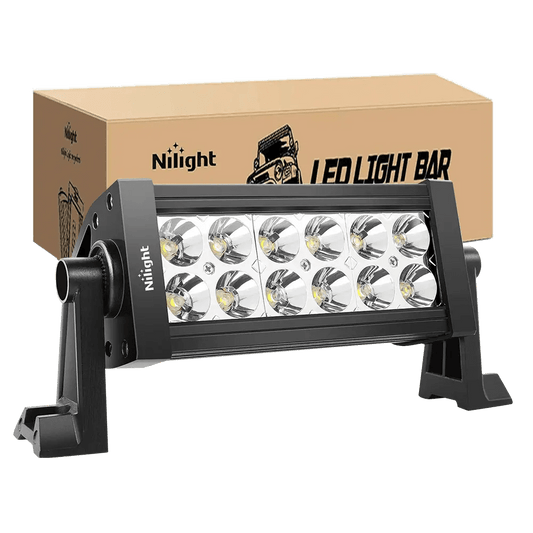 LED Light Bar 7" 36W Double Row Spot LED Light Bar