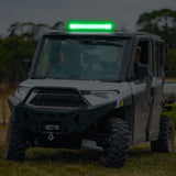 LED Light Bar LED Light Bar 20 Inch 126W Spot Flood Combo Green Beam Off Road Lamp Fishing Hunting Emergency Deck Work Lighting for Trucks UTV Pick-up Van Boat Tractor