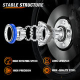 Nilight Front Wheel Hub and Bearing Assembly for Chevy Impala 2000 2002 2003 2004 2005 2006 2007-2011, Buick Lacrosse Allure 2005–2009, Cadillac DTS Eldorado, Buick Century, 5 Lug w/ABS, OEM 513121