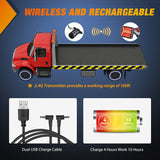 58Leds Wireless Tow Tail Light Rechargeable Towing Light Kit (Pair)