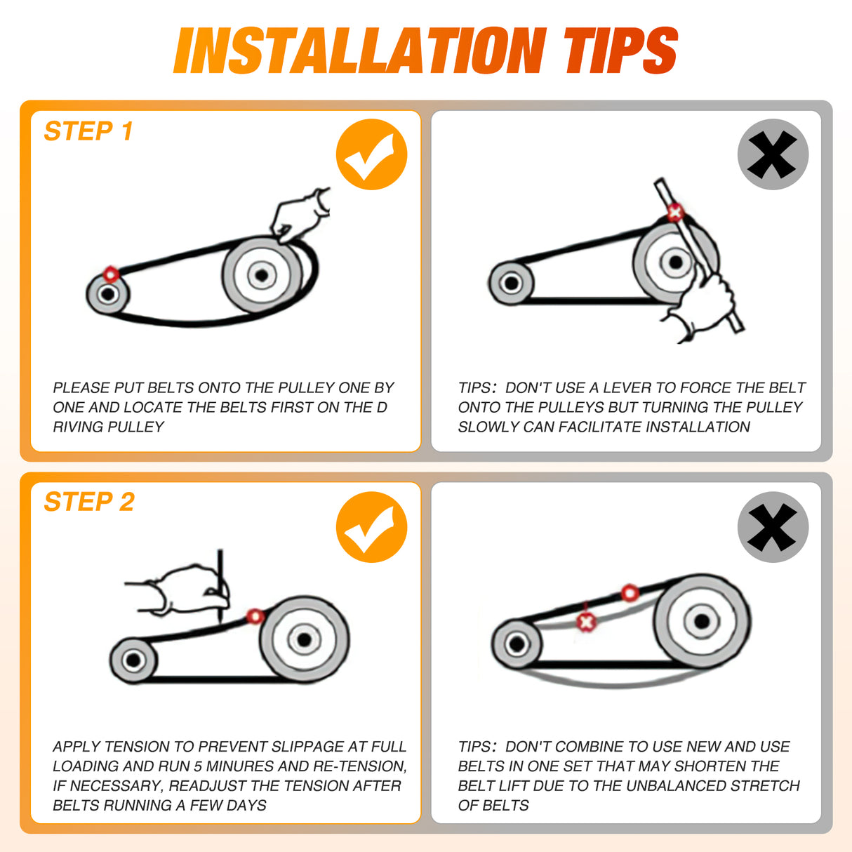 Nilight Drive Belt 3211149 Replacement for Polaris Ranger Extreme Badass CVT Drive Belt Fit for 2013-2019 Polaris Ranger XP 900 1000, 570, Crew 900 ACE 325 Models and More, EPS, Premium, Deluxe,1 Pack