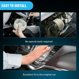 Nilight HVAC Heater Blower Motor Fit for Dodge Avenger 2008-2014, Ram 1500 2500 3500, Honda Accord 2008-2012, Chrysler Sebring Ford Jeep Acura Subaru Jaguar Lincoln Replaces # 5012701AB,700012